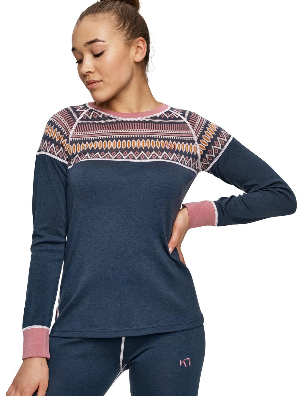 NWT Kari Traa Lokke LS Marin XL